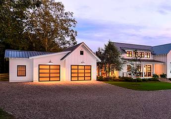 glass garage door